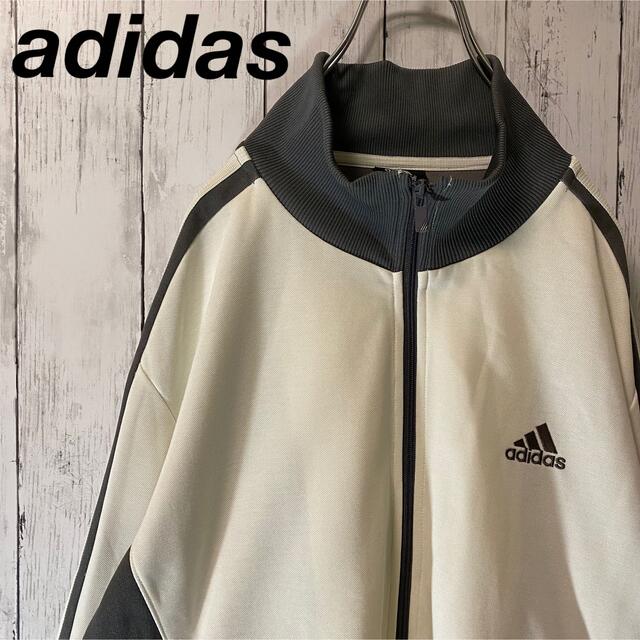 【90s】adidas 万国旗　希少カラー ロゴ刺繍 トラックジャケット