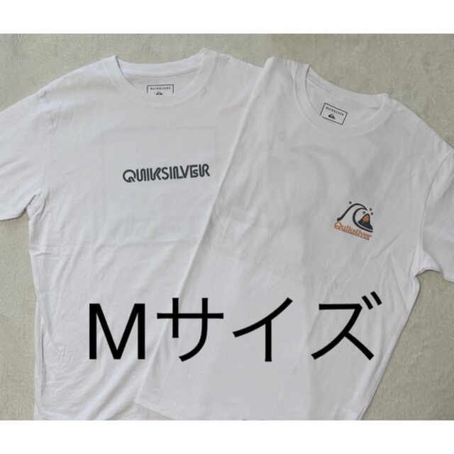 QUIKSILVER(クイックシルバー)のクイックシルバー　Tシャツ　Mサイズ　2枚 メンズのトップス(Tシャツ/カットソー(半袖/袖なし))の商品写真