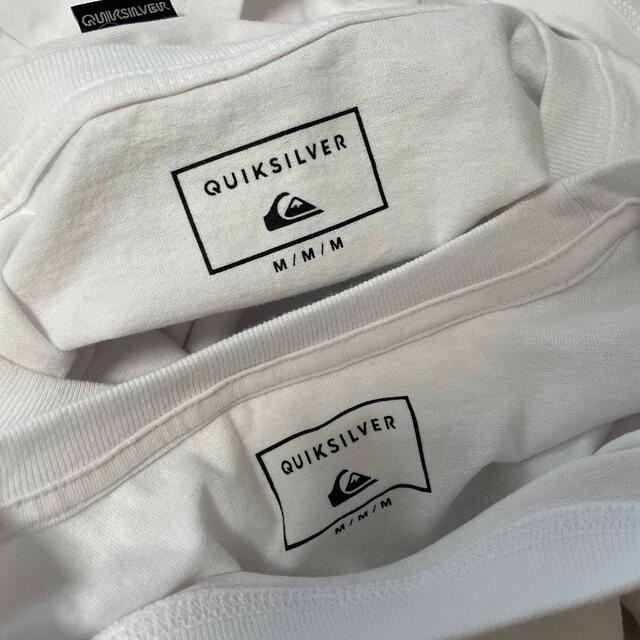 QUIKSILVER(クイックシルバー)のクイックシルバー　Tシャツ　Mサイズ　2枚 メンズのトップス(Tシャツ/カットソー(半袖/袖なし))の商品写真