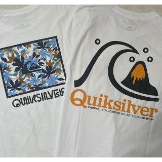 クイックシルバー(QUIKSILVER)のクイックシルバー　Tシャツ　Mサイズ　2枚(Tシャツ/カットソー(半袖/袖なし))