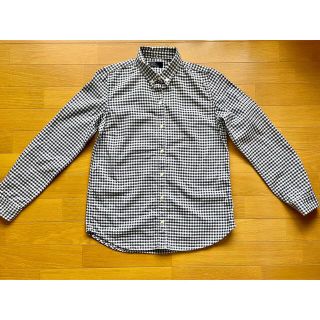 ギャップ(GAP)のGAP ギンガムチェックシャツ　ネイビー(シャツ/ブラウス(長袖/七分))