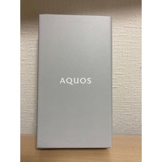 アクオス(AQUOS)の新品未開封 SHARP AQUOS sense6 6GB/128GB シルバー(スマートフォン本体)