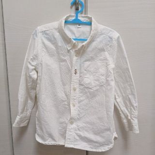 ムジルシリョウヒン(MUJI (無印良品))のサイズ100☆シャツ(Tシャツ/カットソー)