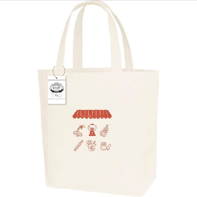 レトロ堂　トートバッグ　駄菓子 レディースのバッグ(トートバッグ)の商品写真
