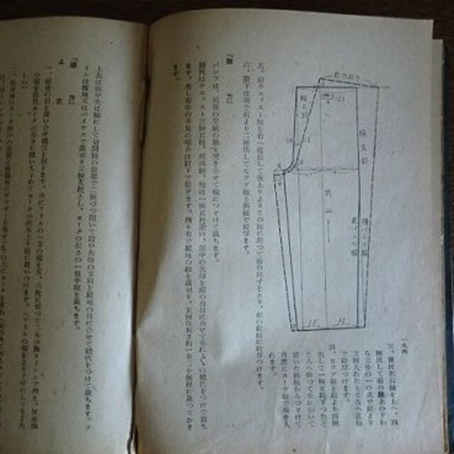 伊東操著「新撰　洋裁教本」昭和24年6月１日発行 エンタメ/ホビーの本(ファッション/美容)の商品写真