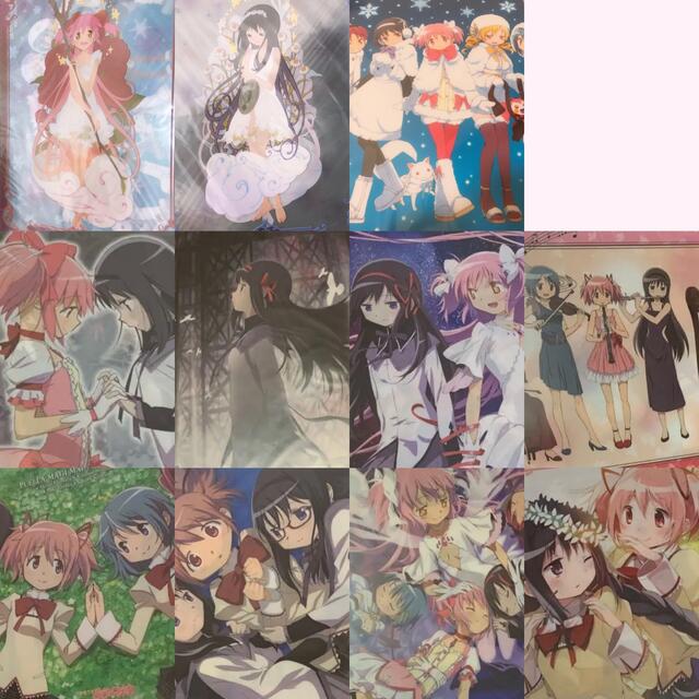 まどマギ クリアポスター 魔法少女まどか☆マギカ まどマギ クリアポスター セット