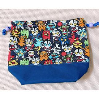 ハンドメイド♡お弁当袋ウルトラマン(ランチボックス巾着)