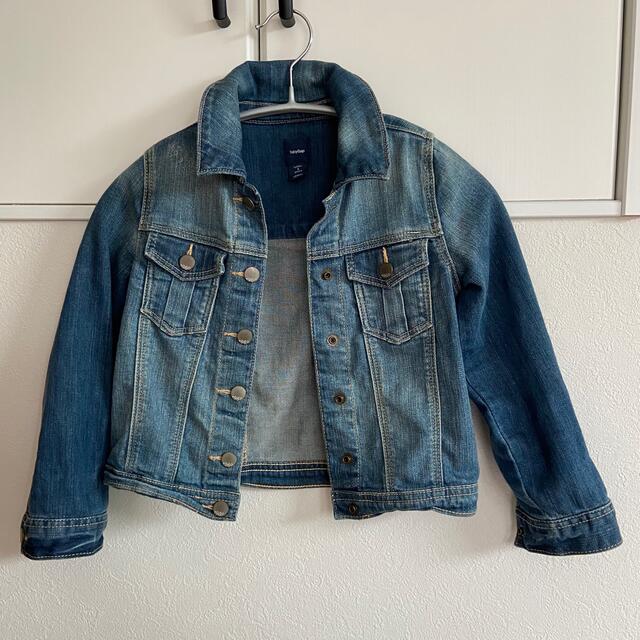 GAP Kids(ギャップキッズ)のGAP デニムジャケット Gジャン キッズ/ベビー/マタニティのキッズ服女の子用(90cm~)(ジャケット/上着)の商品写真