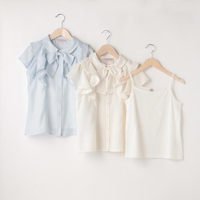 SALE/75%OFF】 メゾピアノ キャミソール ブラウス 130〜140 cominox
