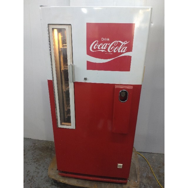 コカコーラ　レトロ冷蔵庫　コカコーラレトロ　冷蔵庫　アンティーク　稼動品