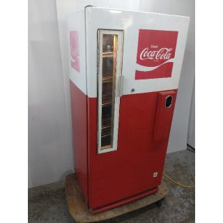 コカコーラ(コカ・コーラ)のコカコーラ　レトロ冷蔵庫　コカコーラレトロ　冷蔵庫　アンティーク　稼動品(冷蔵庫)