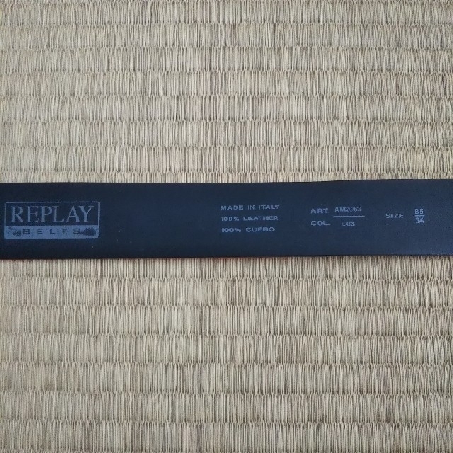 Replay(リプレイ)のREPLAY ／リプレイ／ベルト／85／オレンジ／ メンズのファッション小物(ベルト)の商品写真