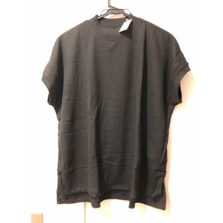 新品　ワッフルリブ　カットソー(カットソー(半袖/袖なし))