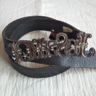 ディーゼル(DIESEL)のDIESEL／ベルト／85／ラインストーン／USED(ベルト)