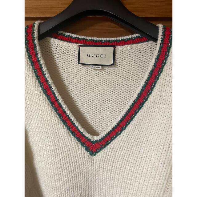 低価新品 Gucci by うよいい's shop|グッチならラクマ - GUCCIメンズニットの通販 超激得安い