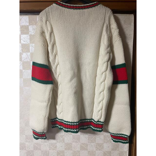 低価新品 Gucci by うよいい's shop|グッチならラクマ - GUCCIメンズニットの通販 超激得安い