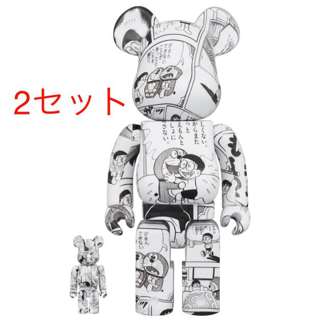 BE@RBRICK ドラえもん コミック Ver. 100％ & 400％フィギュア