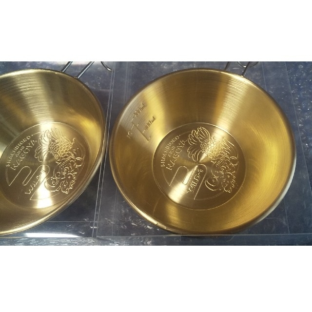 ワイルドワン 真鍮 シェラカップ ２個セット 名古屋店のプレミアムモデル スポーツ/アウトドアのアウトドア(食器)の商品写真