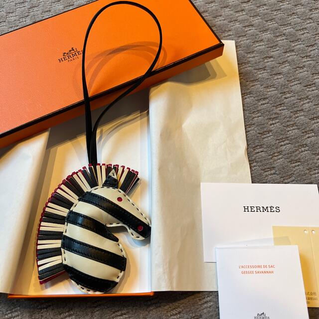 新品HERMES エルメスジージーサバンナGEEGEE チャーム