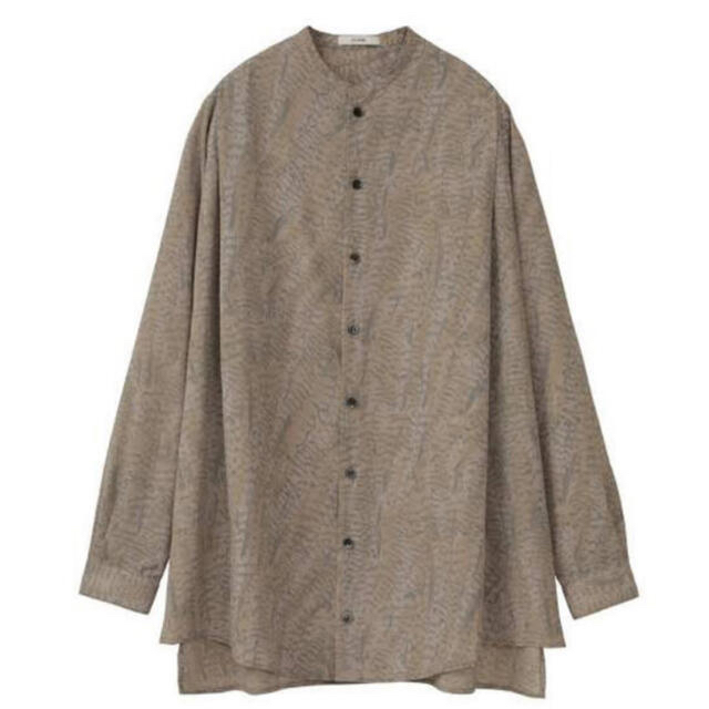日本産】 【CLANE】【クラネ】PYTHON SHIRT STAND OVER - 長袖