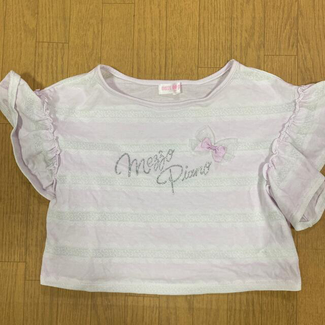 mezzo piano(メゾピアノ)のナルミヤ　mezzo piano   ワンピース　140センチ キッズ/ベビー/マタニティのキッズ服女の子用(90cm~)(ワンピース)の商品写真