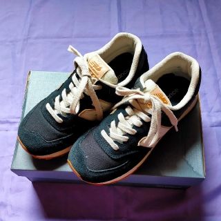 ニューバランス(New Balance)の美品 ニューバランス スニーカー レディース 黒 24cm(スニーカー)