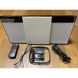 パナソニック(Panasonic)のパナソニックSC-HC320-W(ホワイト) コンパクトステレオシステム(スピーカー)