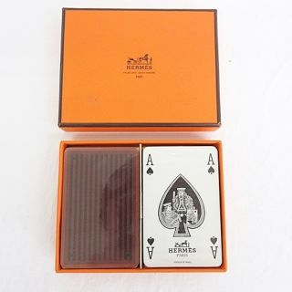 エルメス(Hermes)のエルメス HERMES トランプ カード ゲーム 2セット レッド ブルー(トランプ/UNO)