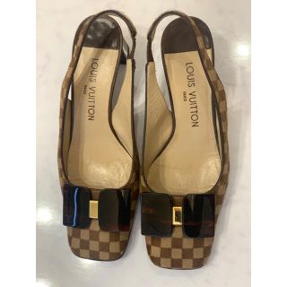 ヴィトン(LOUIS VUITTON) ストラップパンプス ハイヒール/パンプス