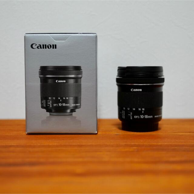 Canon(キヤノン)のCanon ef-s 10-18mm f4.5-5.6 is stm スマホ/家電/カメラのカメラ(レンズ(ズーム))の商品写真