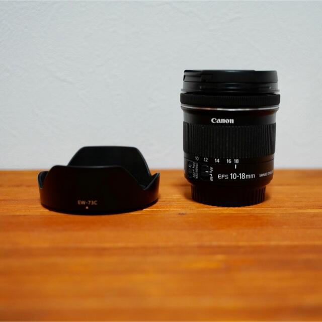 Canon(キヤノン)のCanon ef-s 10-18mm f4.5-5.6 is stm スマホ/家電/カメラのカメラ(レンズ(ズーム))の商品写真