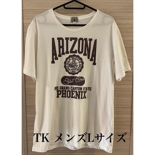 ティーケー(TK)のTK カットソー/Tシャツ　ホワイト　アメカジ(Tシャツ/カットソー(半袖/袖なし))