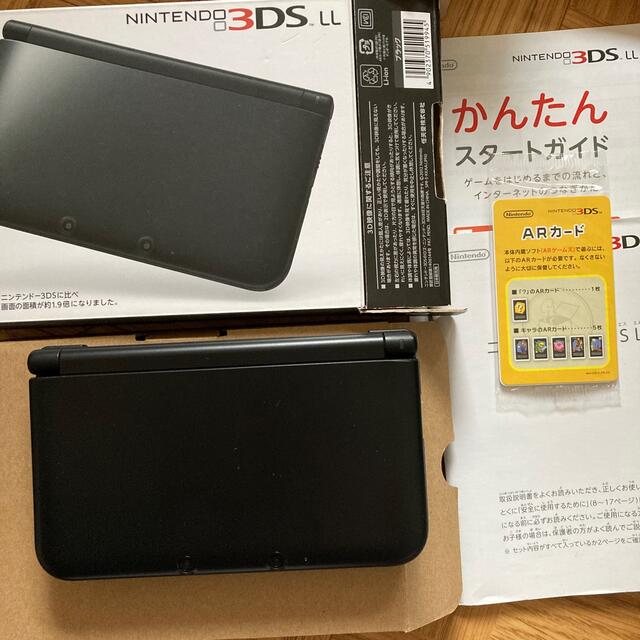 Nintendo 3DS  LL 本体ブラック携帯用ゲーム機本体