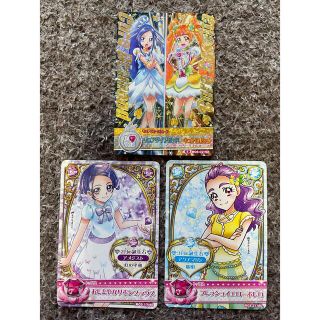 バンダイ(BANDAI)のプリキュア ガールスターズ カード 3枚セット キュアラビーズカード(その他)