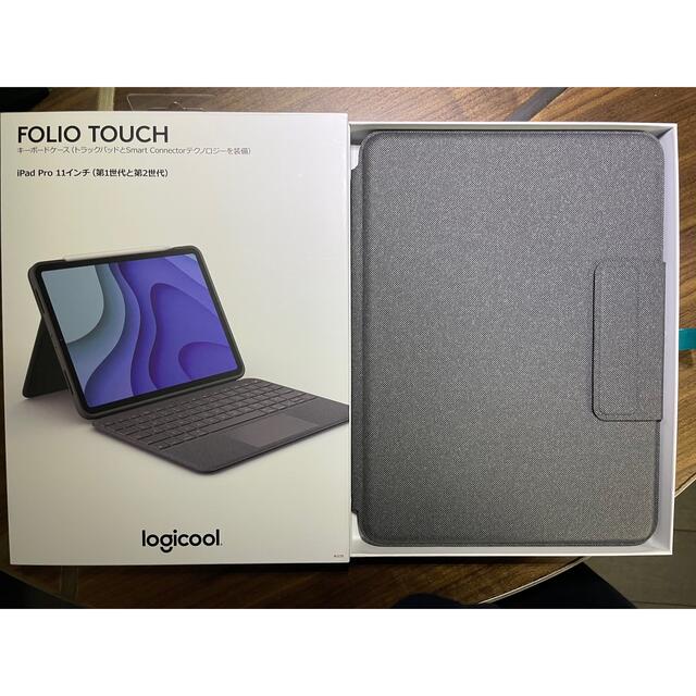 Logicool iPad Pro 11 インチ対応 トラックパッド搭載・キーボ スマホ/家電/カメラのPC/タブレット(PC周辺機器)の商品写真