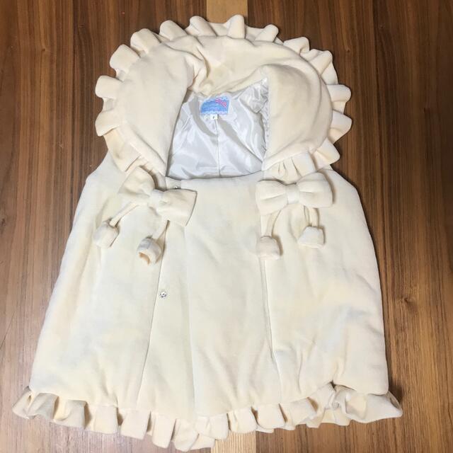 Catherine Cottage(キャサリンコテージ)のCatherinecottage 被布　ホワイト キッズ/ベビー/マタニティのキッズ服女の子用(90cm~)(和服/着物)の商品写真