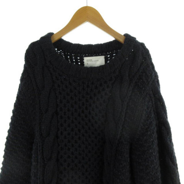 WTAPS ニット セーター 肉厚 142MADT-KNM05 ネイビー 3 | www.amcorp