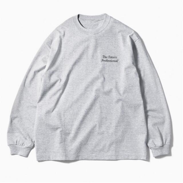 本店は Tm様専用ennoy GRAY L/S 日本製 ボーダーTシャツ Border 【新品 ...