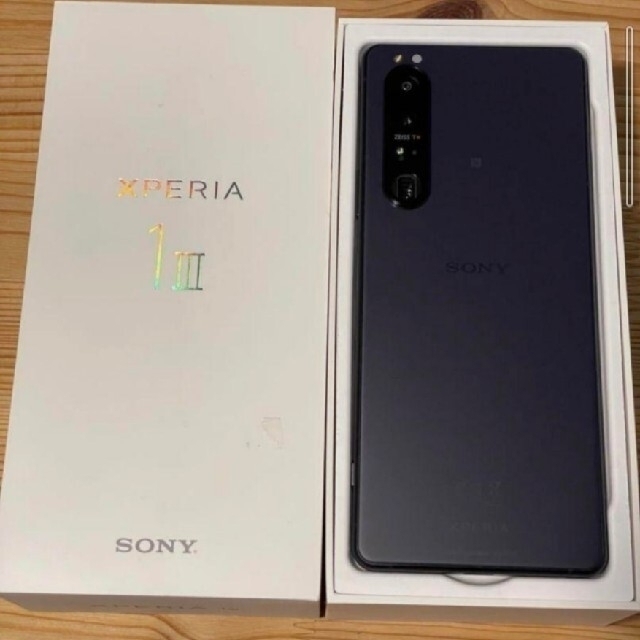 スマートフォン本体xperia 1 ⅲ　SIMフリー　グローバル版。最終値下げ。