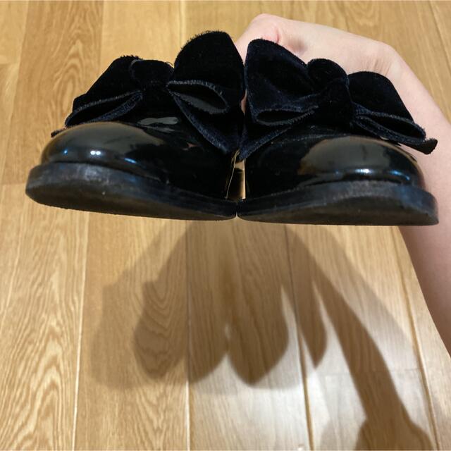 DIEGO BELLINI(ディエゴベリーニ)のディエゴベリーニ　ベロアリボンローファー　パンプス　ローヒール レディースの靴/シューズ(ローファー/革靴)の商品写真