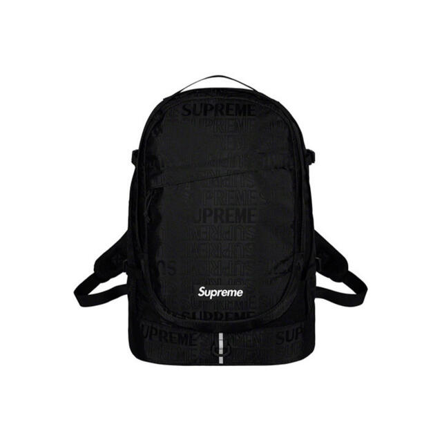 supreme 19SS backpack BLACK