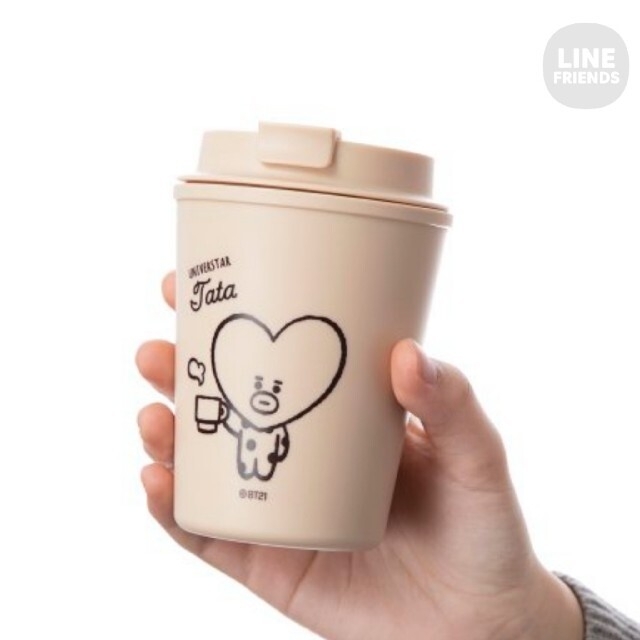 BT21 タンブラー カフェ TATA テヒョン マグカップ 公式 BTS