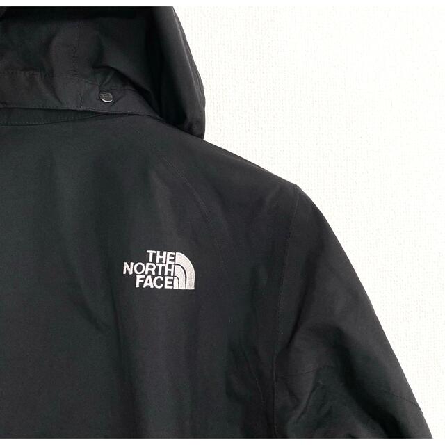 THE NORTH FACE(ザノースフェイス)の美品! THE NORTH FACE マウンテンパーカー レディースS ブラック レディースのジャケット/アウター(ナイロンジャケット)の商品写真