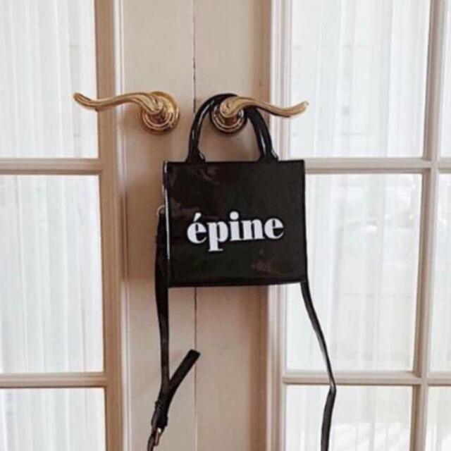 épine - epine épine logo enamel 2way bagの通販 by C shop｜エピヌ ...