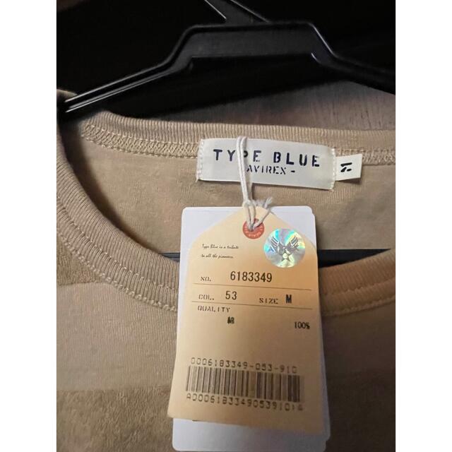 AVIREX(アヴィレックス)のAVIREX TYPE BLUE 新品タグ付き Mサイズ メンズのトップス(Tシャツ/カットソー(半袖/袖なし))の商品写真