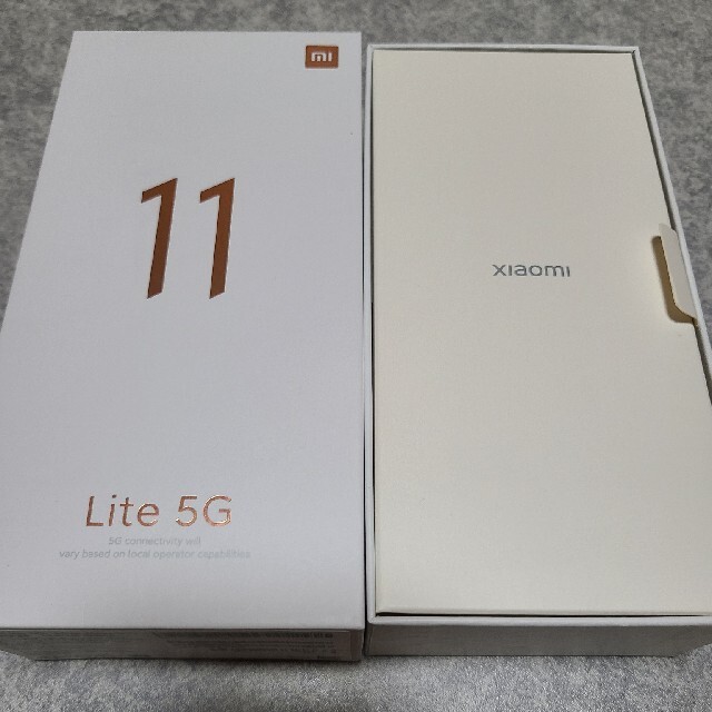 Xiaomi Mi 11 Lite 5G ミントグリーン おまけ付きスマートフォン/携帯電話