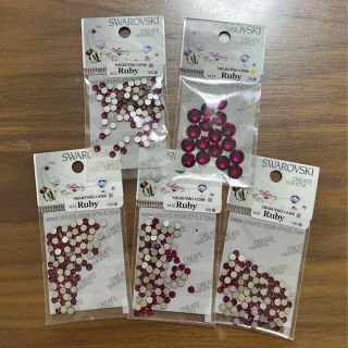 スワロフスキー(SWAROVSKI)のお値下 SWAROVSKI スワロフスキー Ruby ルビー ss12 ss34(その他)