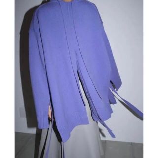 ルシェルブルー(LE CIEL BLEU)のルシェルブルー　Tape Detail Knit(ニット/セーター)