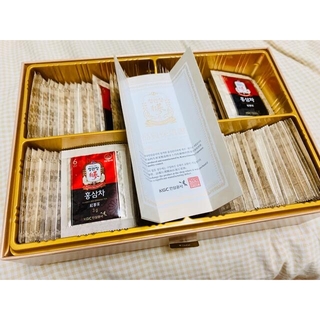 【正官庄】紅蔘茶 ５０小袋  6年根 高麗人参茶 韓国(健康茶)
