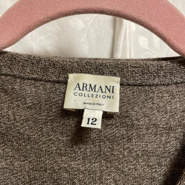 ARMANI COLLEZIONI(アルマーニ コレツィオーニ)のARMANICOLLEZIONI アルマーニコレッツォーニ　Mサイズカーディガン レディースのトップス(カーディガン)の商品写真